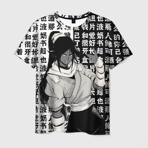 Мужская футболка с принтом Йоруичи Шихоин - Блич, вид спереди №1