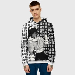 Мужская толстовка 3D Йоруичи Шихоин - Блич - фото 2