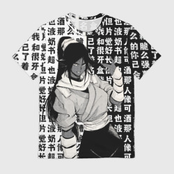 Мужская футболка 3D Йоруичи Шихоин - Блич