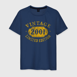 Мужская футболка хлопок Винтаж 2001 лимитированная серия
