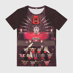 Женская футболка 3D Cult of the Lamb - Обряд