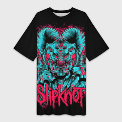 Slipknot demon – Платье-футболка с принтом купить со скидкой в -9%