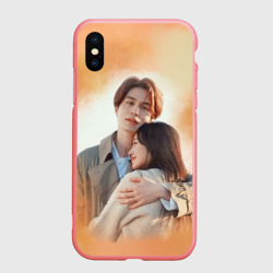 Чехол для iPhone XS Max матовый История девятихвостого лиса