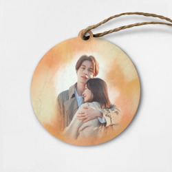 Деревянная игрушка круг История девятихвостого лиса