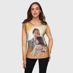 Женский лонгслив 3D История девятихвостого лиса - фото 2