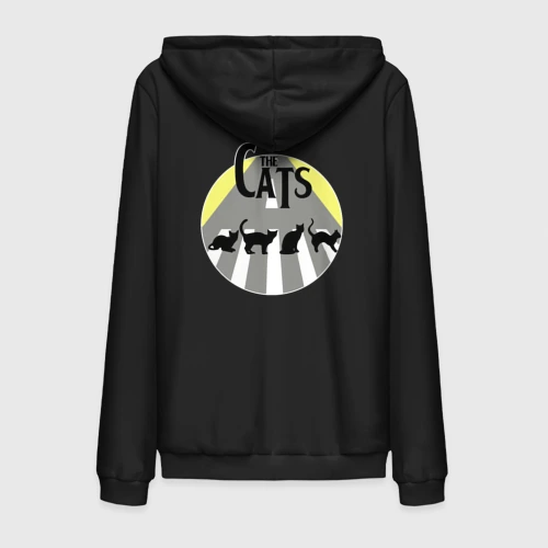 Мужская толстовка на молнии хлопок The Cats