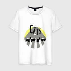 The Cats – Мужская футболка хлопок с принтом купить со скидкой в -20%