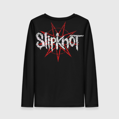 Женский лонгслив 3D Slipknot - third eye goat, цвет 3D печать - фото 2