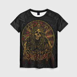 Женская футболка 3D Slipknot - death