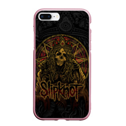 Чехол для iPhone 7Plus/8 Plus матовый Slipknot - death