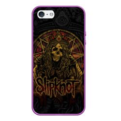 Чехол для iPhone 5/5S матовый Slipknot - death