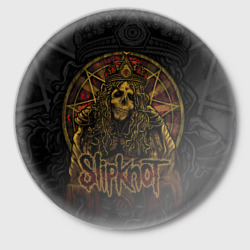 Значок Slipknot - death
