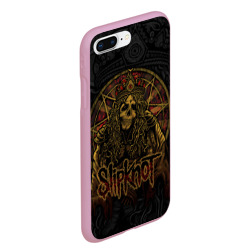 Чехол для iPhone 7Plus/8 Plus матовый Slipknot - death - фото 2