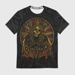 Мужская футболка 3D Slipknot - death