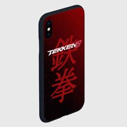 Чехол для iPhone XS Max матовый Tekken 8 - logo - фото 2