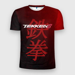 Мужская футболка 3D Slim Tekken 8 - logo