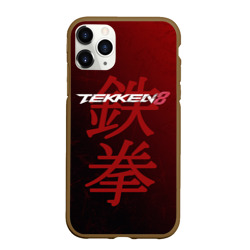 Чехол для iPhone 11 Pro Max матовый Tekken 8 - logo