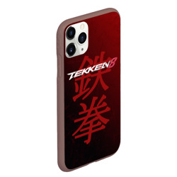 Чехол для iPhone 11 Pro Max матовый Tekken 8 - logo - фото 2