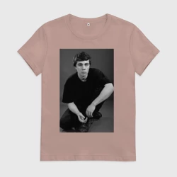 Женская футболка хлопок Актёр Сергей Бодров-младший