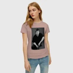 Женская футболка хлопок Актёр Сергей Бодров-младший - фото 2