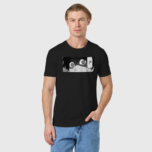 Мужская футболка хлопок Урума Распятие Шести, цвет черный - фото 3