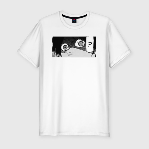 Мужская футболка хлопок Slim с принтом Урума Распятие Шести, вид спереди #2