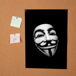 Постер Маска Анонимуса - Гай Фокс - фото 2