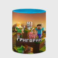 Кружка с полной запечаткой Григорий Minecraft - фото 2