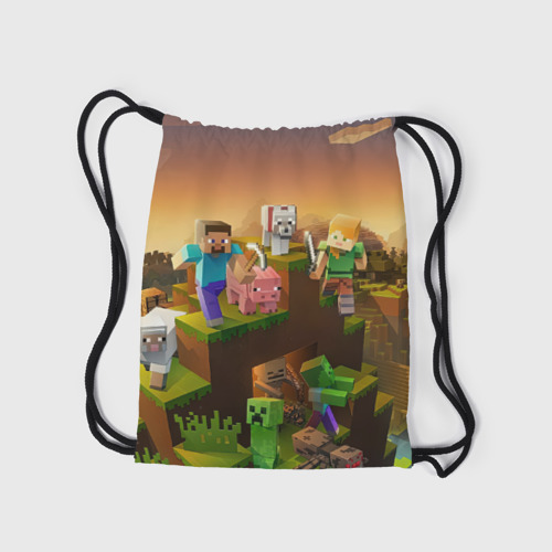 Рюкзак-мешок 3D Диана Minecraft - фото 7