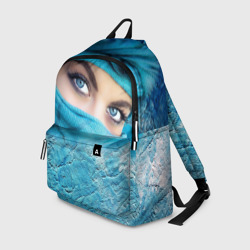 Рюкзак 3D Синеглазая девушка в хиджабе