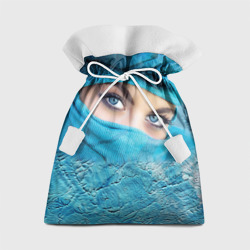 Подарочный 3D мешок Синеглазая девушка в хиджабе