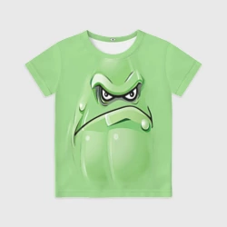 Детская футболка 3D Plants vs Zombies - Кабачок