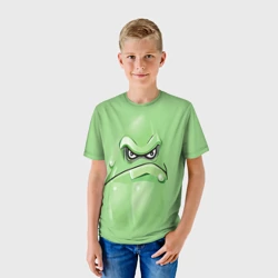 Детская футболка 3D Plants vs Zombies - Кабачок - фото 2