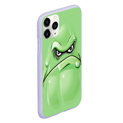 Чехол для iPhone 11 Pro матовый Plants vs Zombies - Кабачок - фото 2