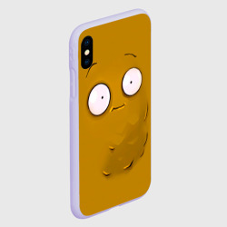 Чехол для iPhone XS Max матовый Plants vs Zombies Орешек - фото 2