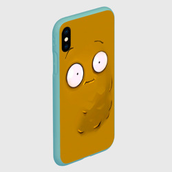 Чехол для iPhone XS Max матовый Plants vs Zombies Орешек - фото 2