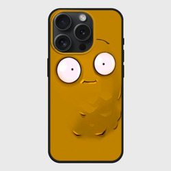 Чехол силиконовый для Apple iPhone 15 Pro матовый Plants vs Zombies Орешек