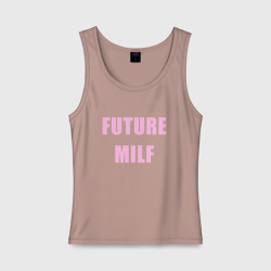 Женская майка хлопок Future MILF