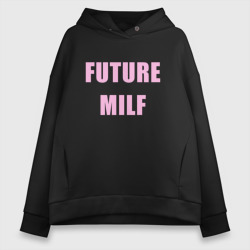 Женское худи Oversize хлопок Future MILF