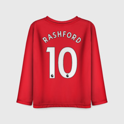 Детский лонгслив 3D Rashford Манчестер Юнайтед форма 2022-2023