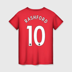 Женская футболка 3D Rashford Манчестер Юнайтед форма 2022-2023