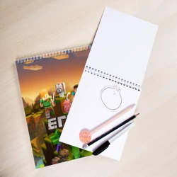 Скетчбук Егор Minecraft - фото 2