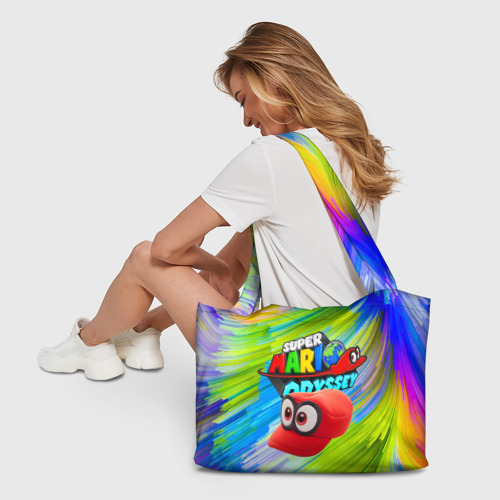 Пляжная сумка 3D Super Mario Odyssey - Nintendo - Бейсболка - фото 6