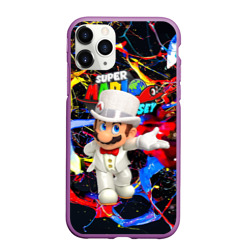 Чехол для iPhone 11 Pro матовый Super Mario Odyssey - Nintendo - видеоигра