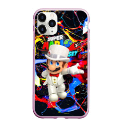 Чехол для iPhone 11 Pro Max матовый Super Mario Odyssey - Nintendo - видеоигра