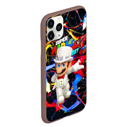 Чехол для iPhone 11 Pro Max матовый Super Mario Odyssey - Nintendo - видеоигра - фото 2