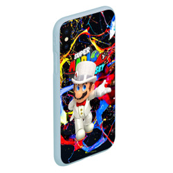 Чехол для iPhone XS Max матовый Super Mario Odyssey - Nintendo - видеоигра - фото 2