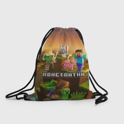 Рюкзак-мешок 3D Константин Minecraft