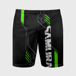 Мужские шорты спортивные Samurai - Зеленые технологии