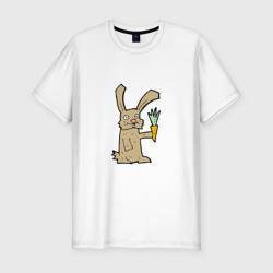 Мужская футболка хлопок Slim Rabbit & Carrot